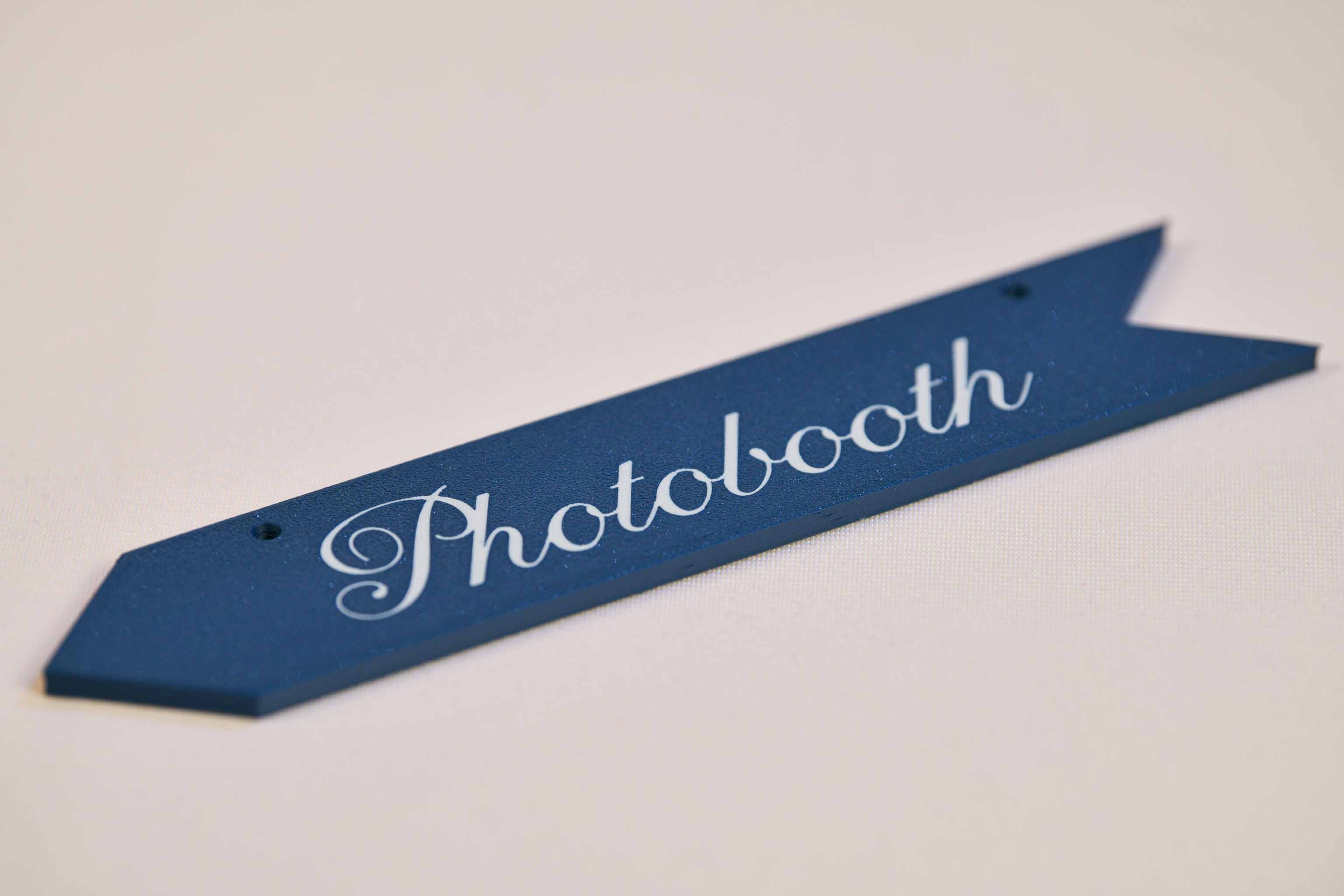 Panneau de direction personnalisable - Romantique