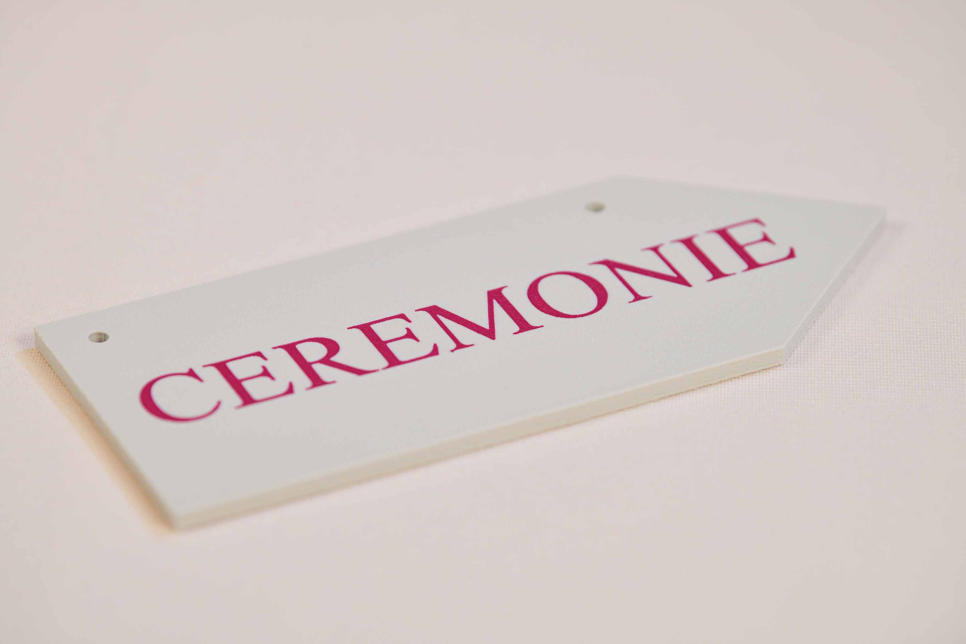 Panneau de direction personnalisable - Chic