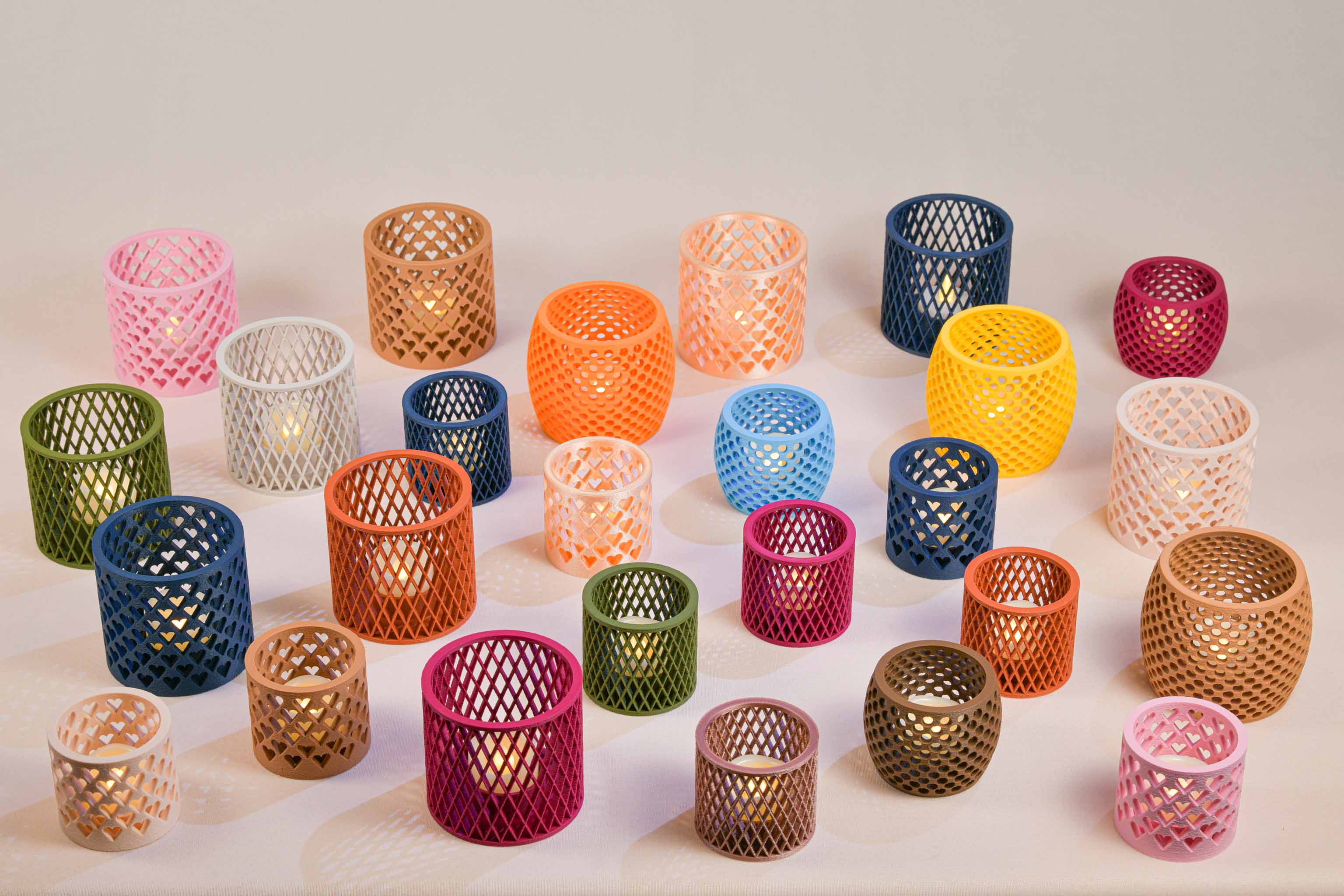 Bougeoir LED - Petits poids (grand)