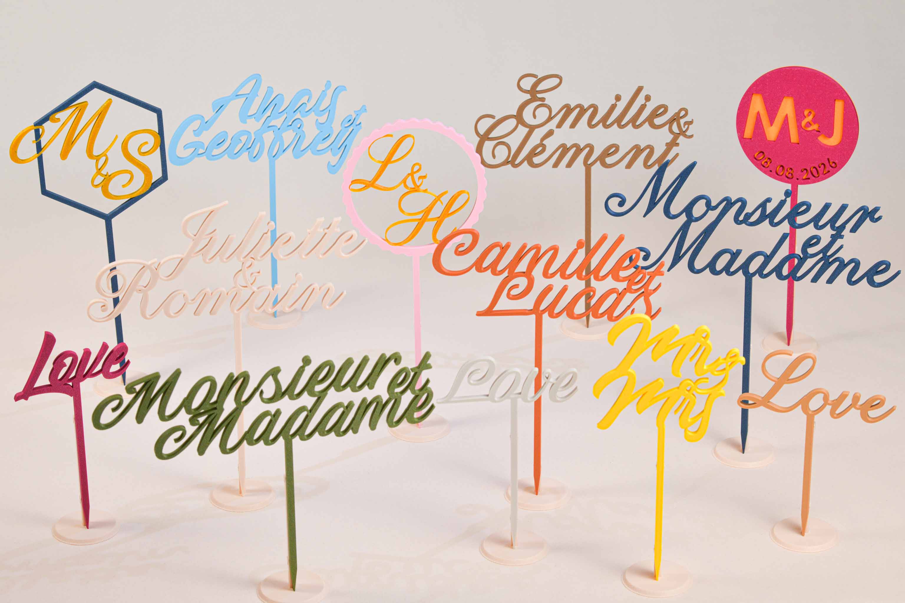 Cake topper "Love" - Pop