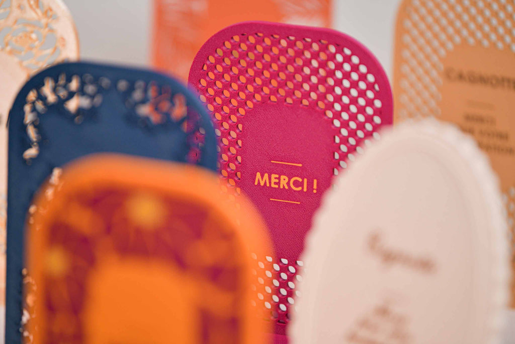 Ecriteau "Merci" - Petits poids