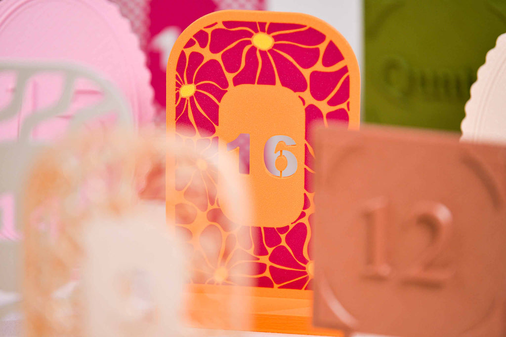 Numéro de table - Fleurs