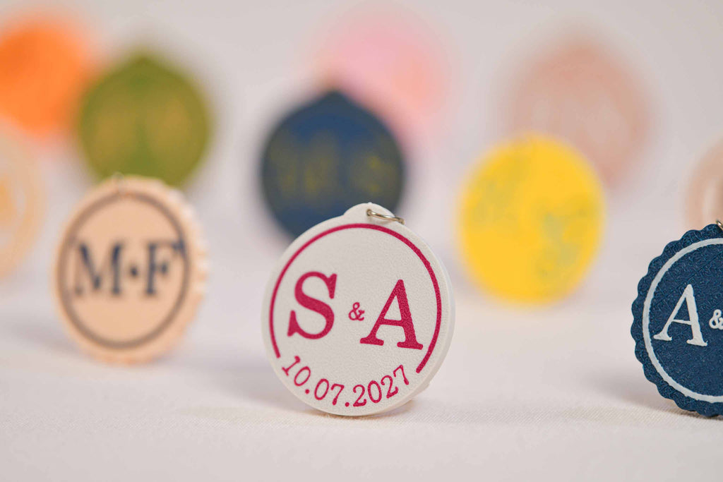 Porte-clé personnalisé - Chic (avec miroir)