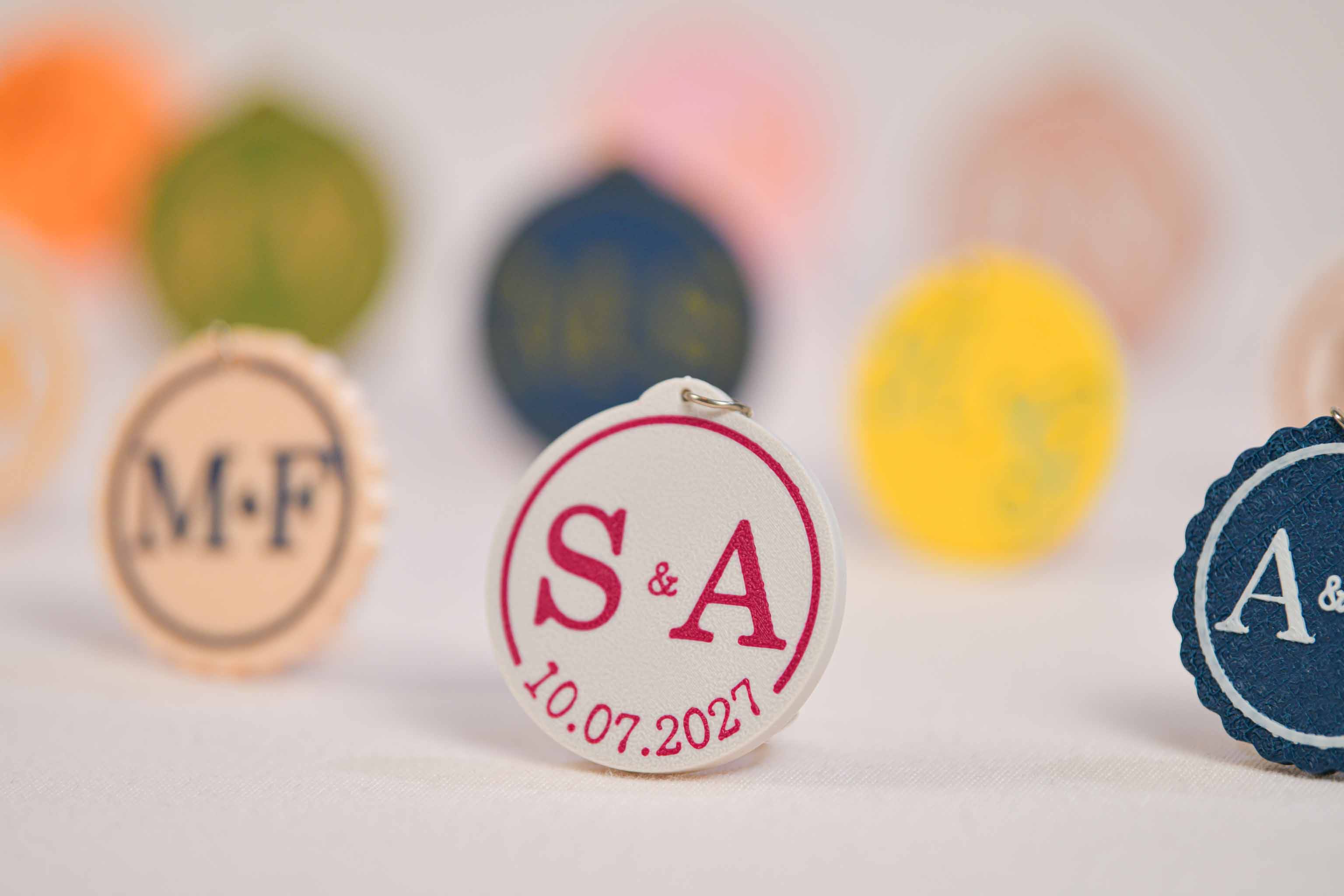 Porte-clé personnalisé - Chic (avec miroir)