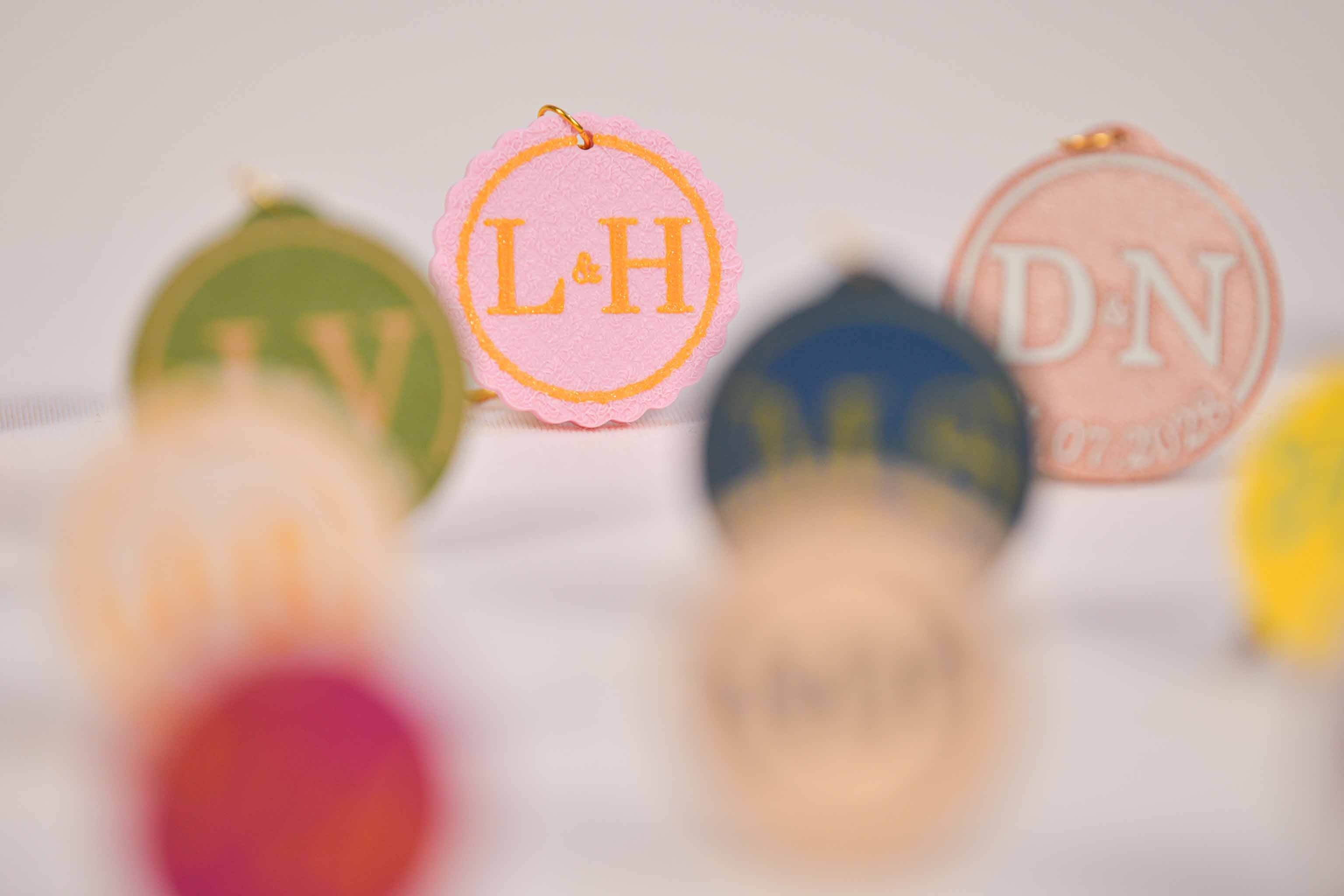 Porte-clé personnalisé - Romantique