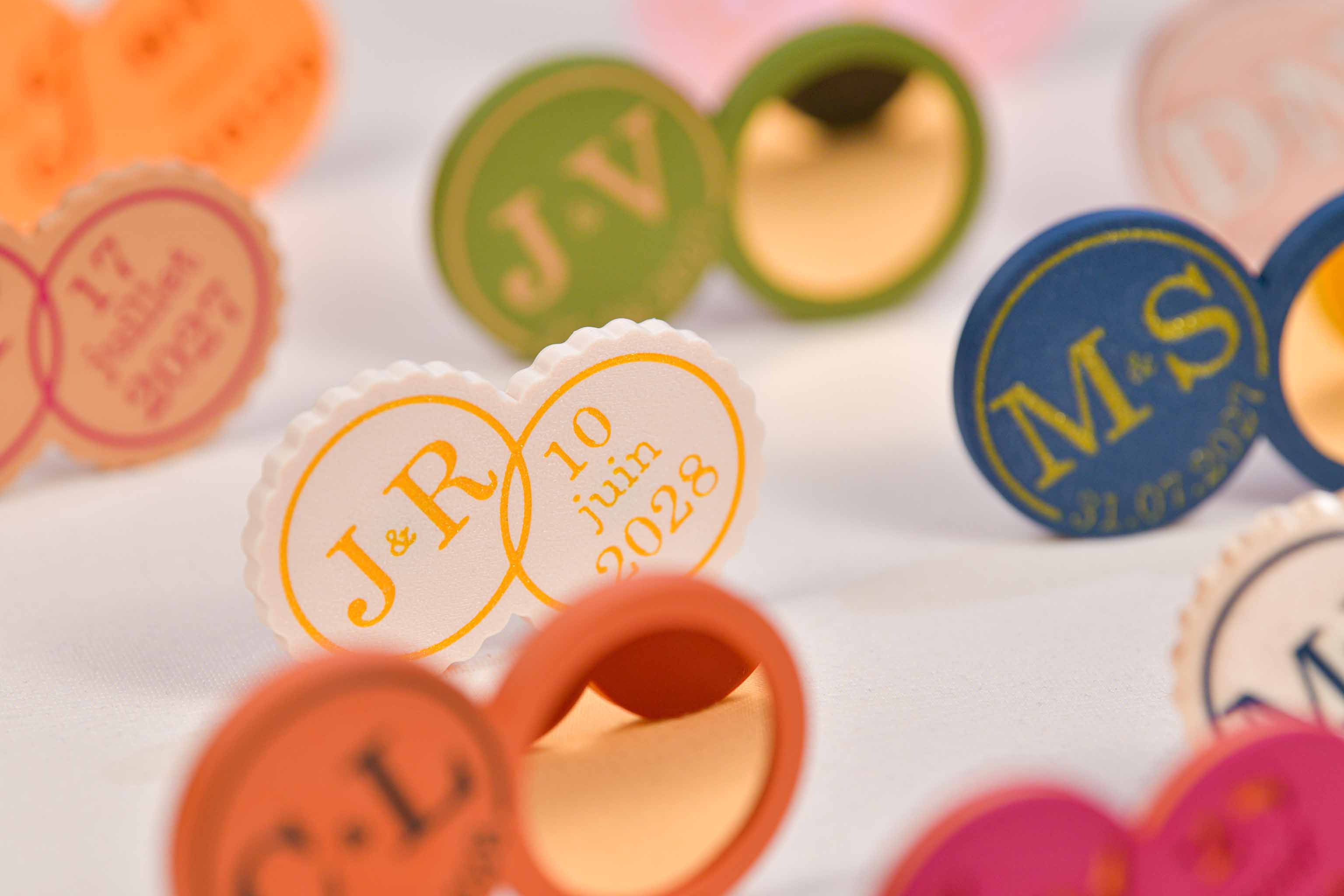 Magnet personnalisé - Romantique