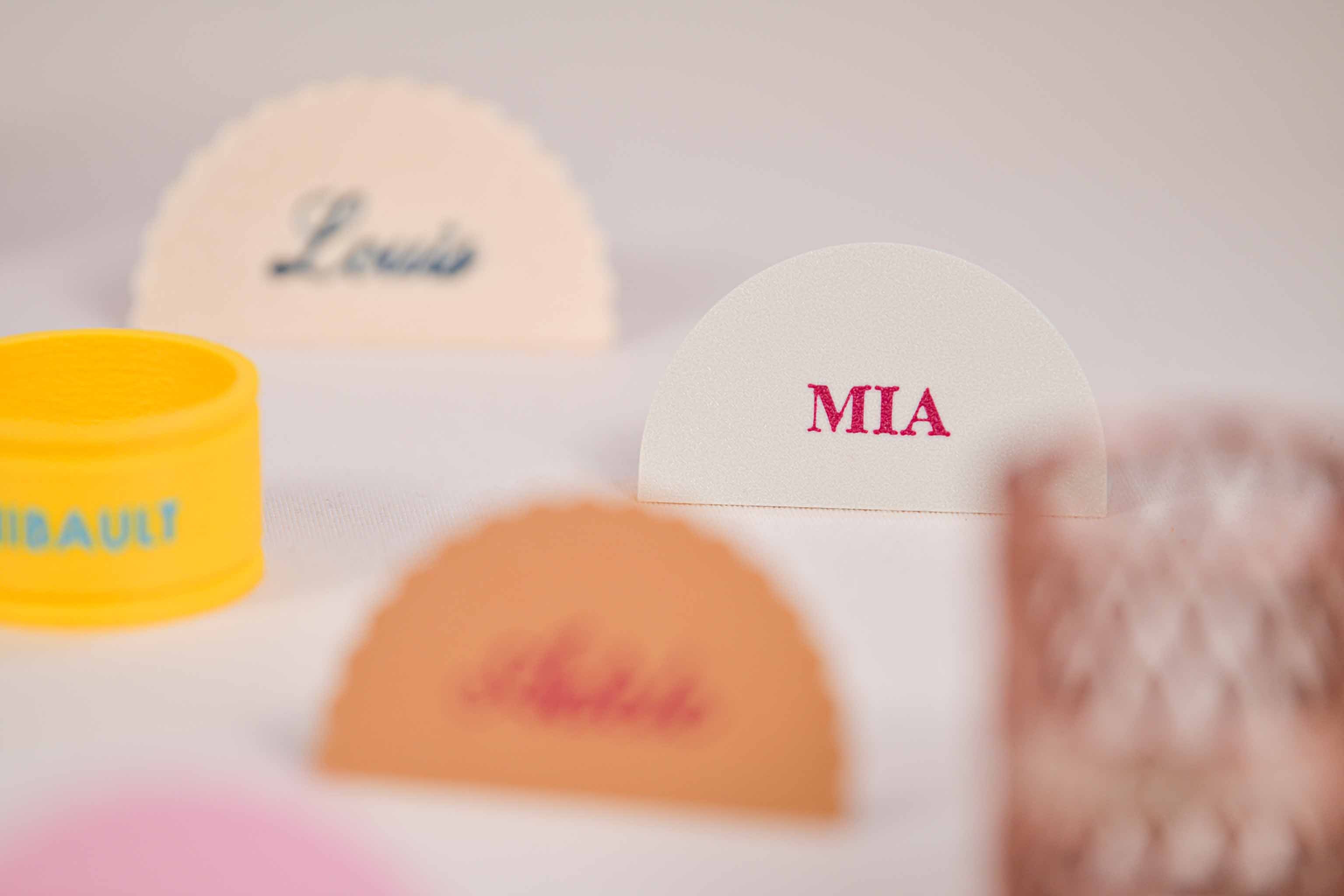 Marque-place présentoir personnalisé - Chic