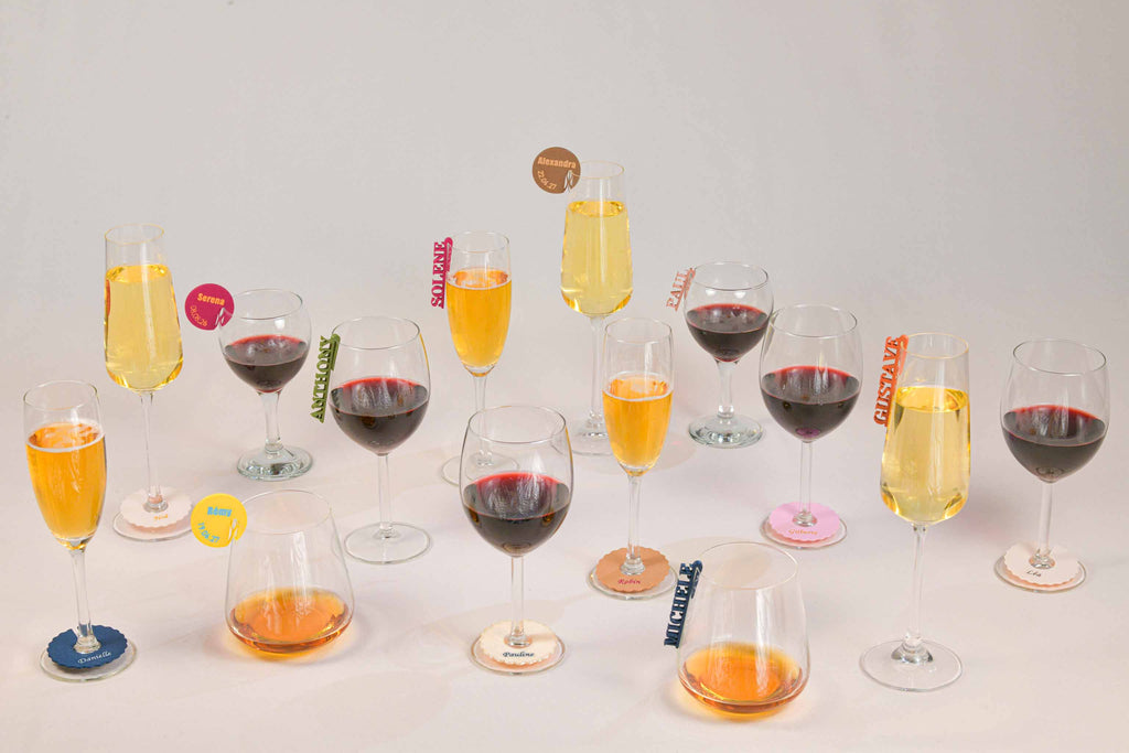 Marque-verre personnalisé - Napperon