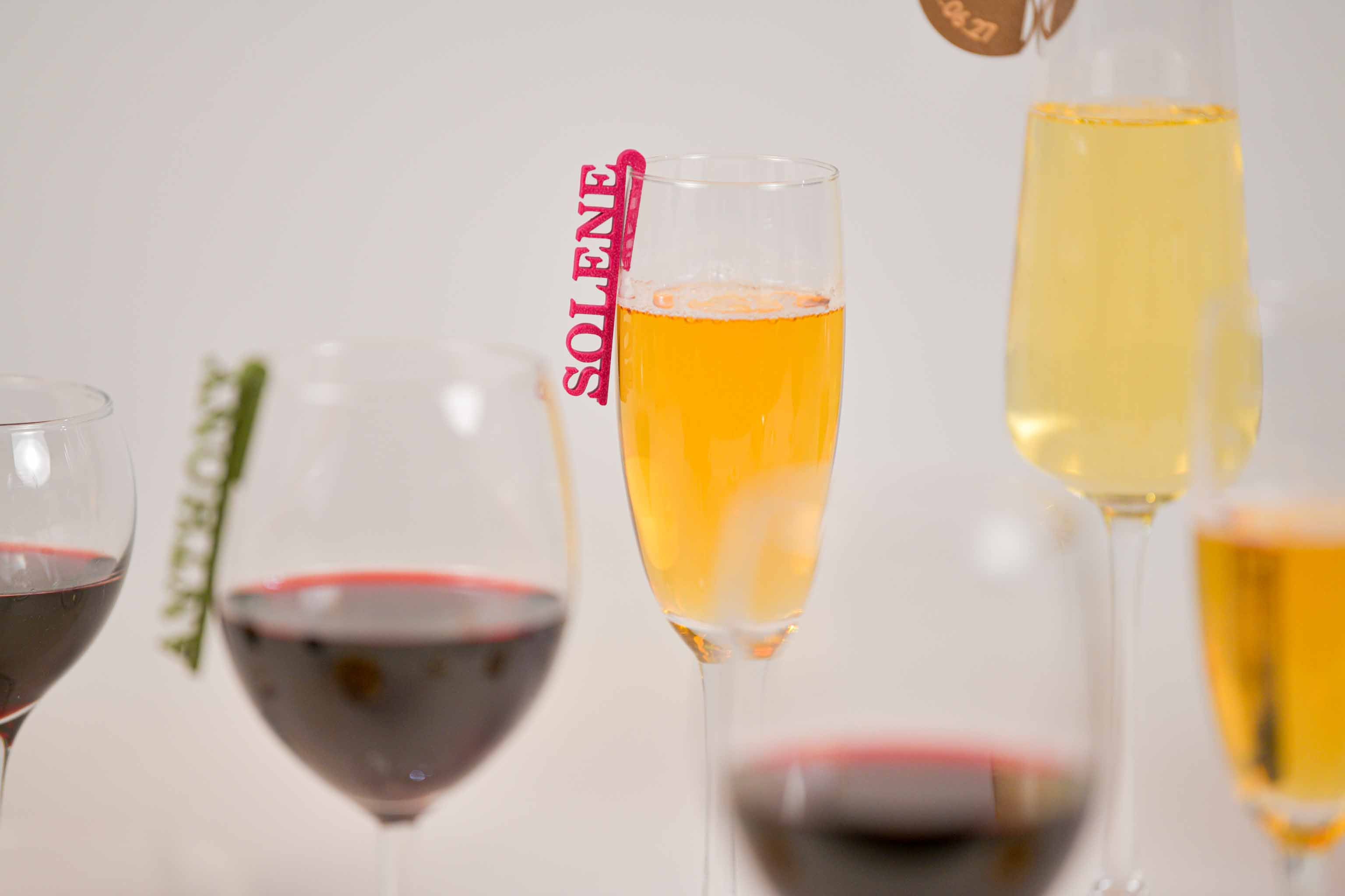 Marque-verre personnalisé - Broche